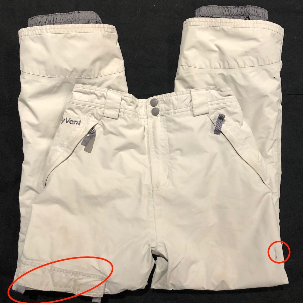 North Face youth ski/snowboard pants size L